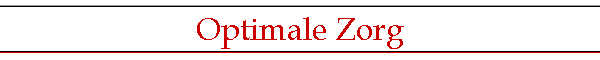Optimale Zorg